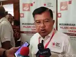 Ditunjuk Kembali Menjadi Ketua Umum Palang Merah Indonesia, JK: Tak Ada Calon Lain